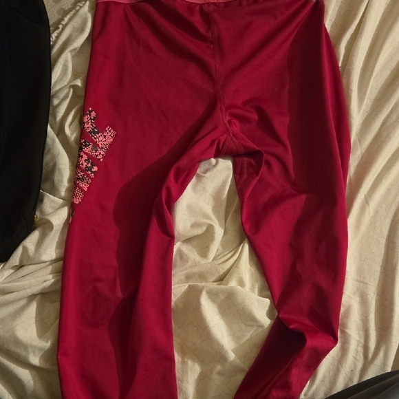 Nike Pro Fuchsia Workout Leggings - Picture 3 of 3